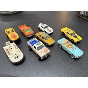 Lot of 8 1970s & 1980s Hot Wheels Matchbox Diecast Cars Trucks